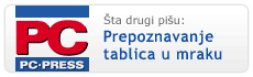 PC Press: Prepoznavanje tablica u mraku.